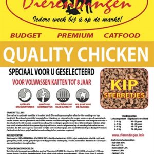 Budget premium catfood quality chicken