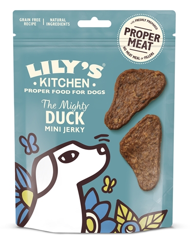 Lily’s kitchen dog the mighty duck mini jerky