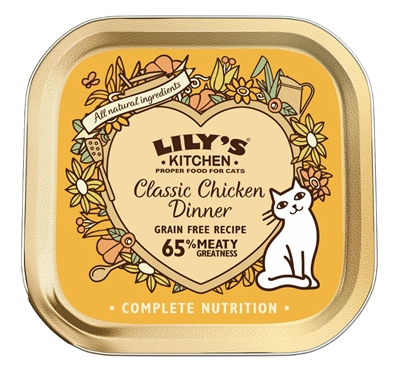 Lily’s kitchen cat classic chicken dinner