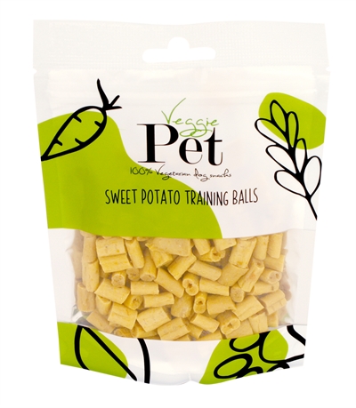 Veggie pet sweet potato training balls