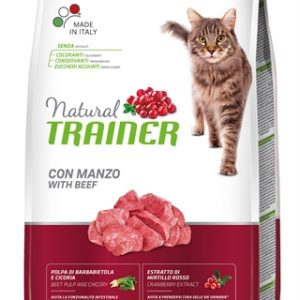 Natural trainer cat adult beef